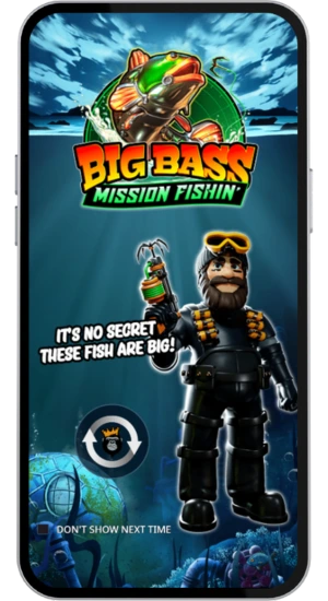 Big Bass Mission Fishin loading screen