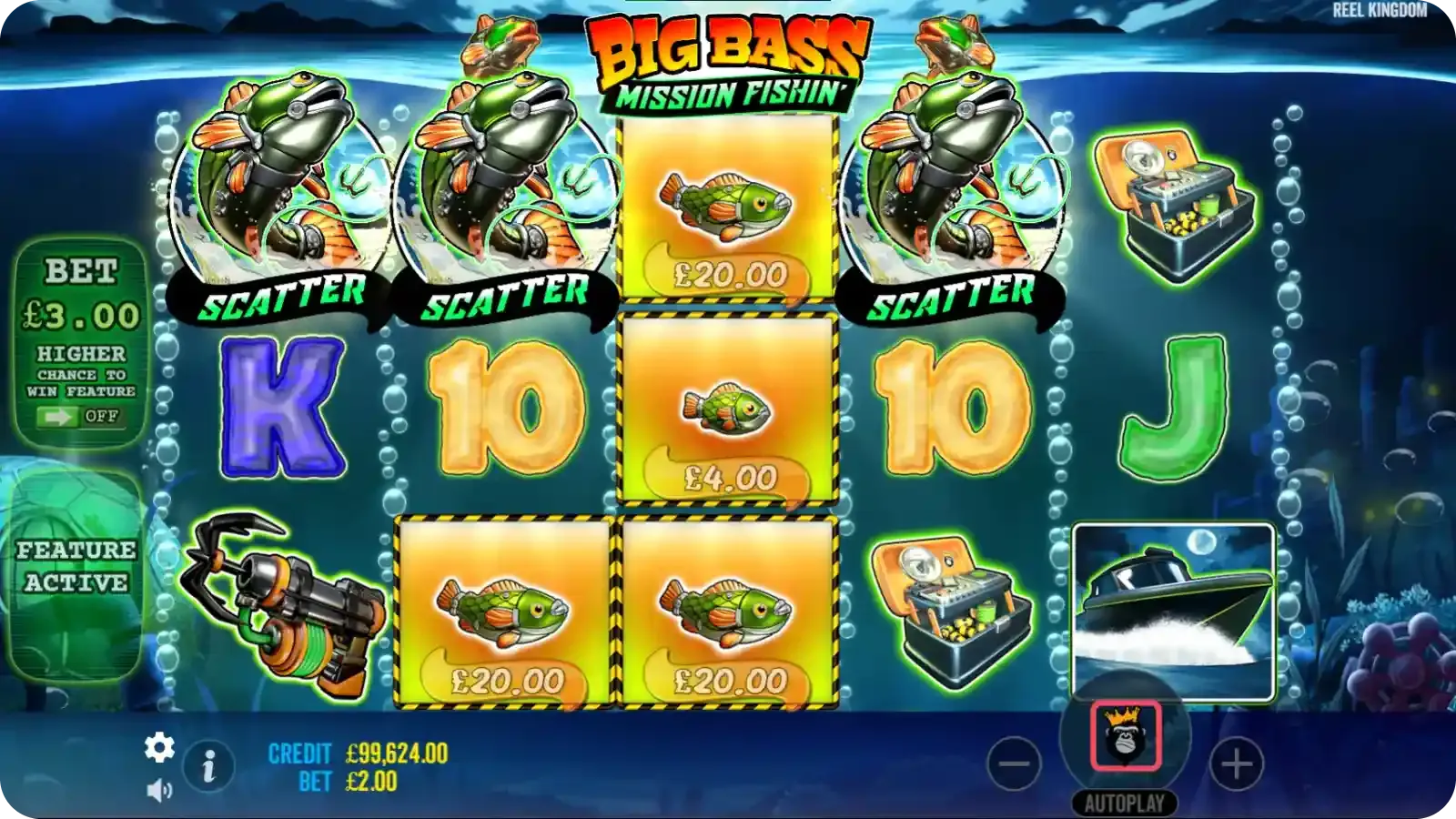 Feature Random Multiplies in slot
