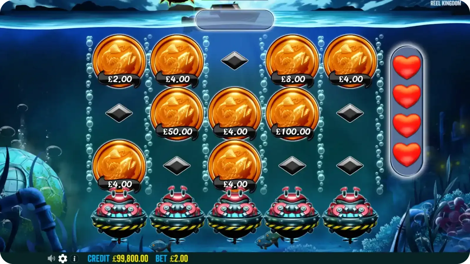 Feature Stack the Cash in Big Bass Mission Fishin slot