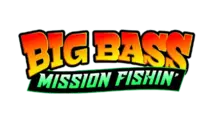 Big Bass Mission Fishin' flat logo
